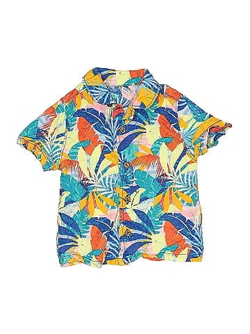 Old Navy Short Sleeve Button-Down Shirt (view 1)