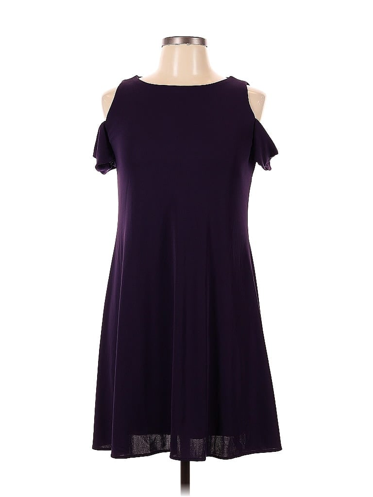 Pre-owned Premise Casual Dress In Purple