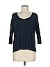 Champion Blue 3/4 Sleeve T-Shirt Size M - photo 1