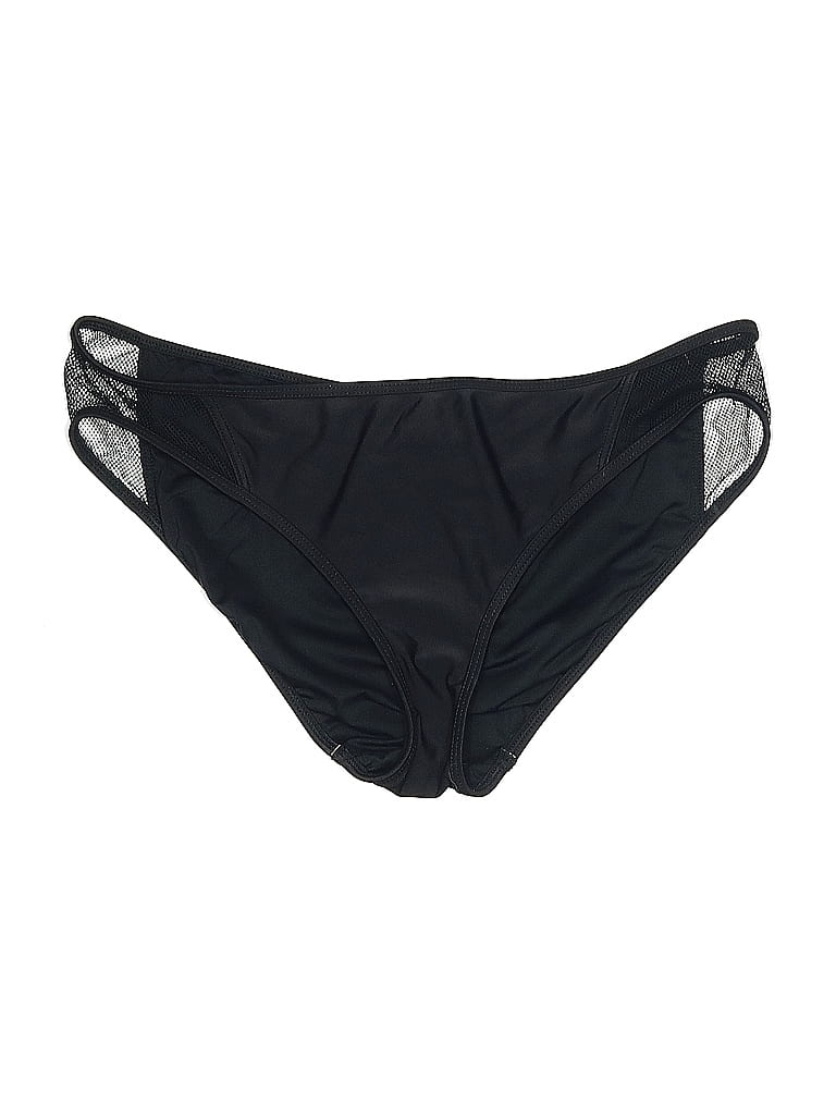 Pre-owned Juicy Couture Sport Swimsuit Bottoms In Black