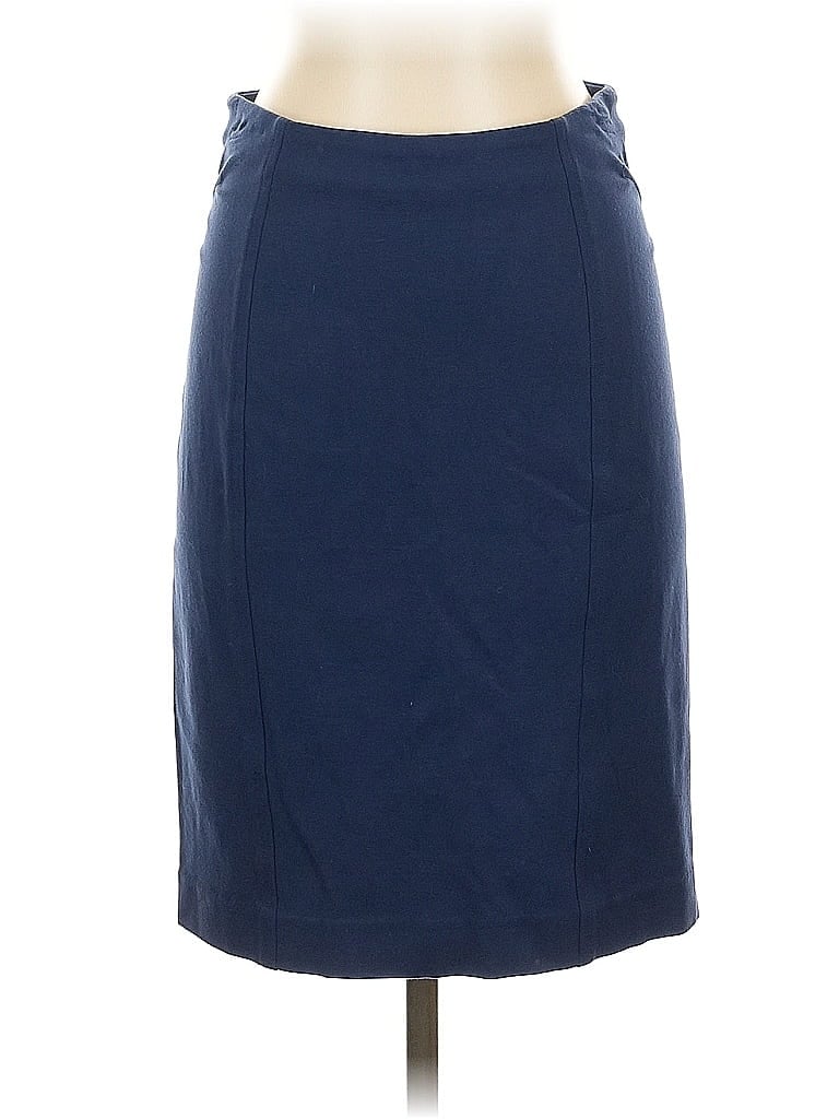 Pre-owned Ann Taylor Factory Formal Skirt In Blue
