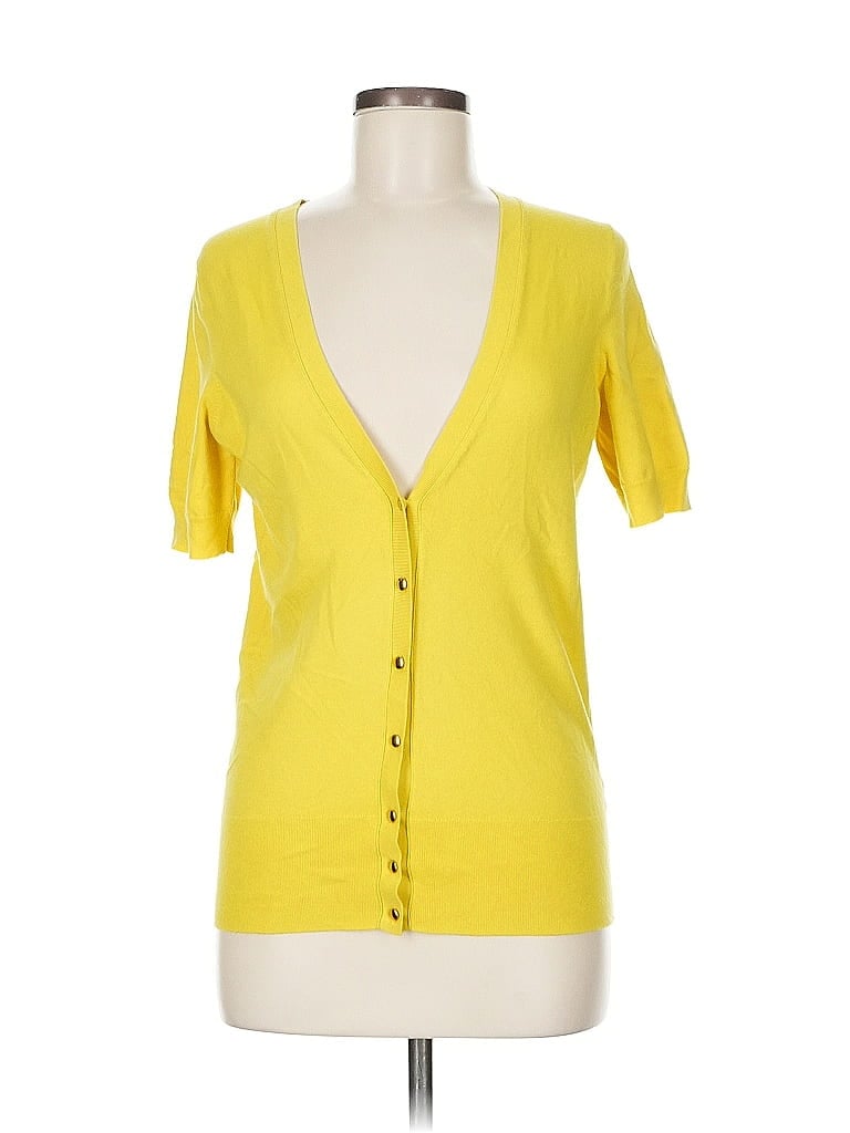 BANANA REPUBLIC Pre-owned Cardigan Sweater In Yellow