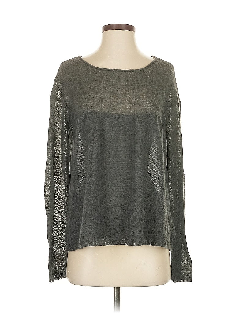 Pre-owned Free People Pullover Sweater In Gray