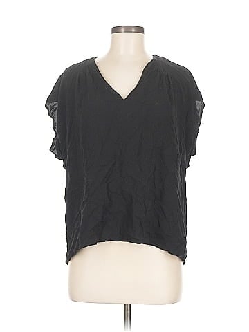 H&M L.O.G.G. Short Sleeve Blouse (view 1)