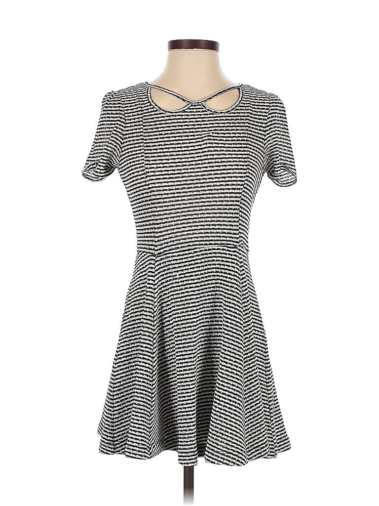 Pre-owned Fp Beach Casual Dress In Gray