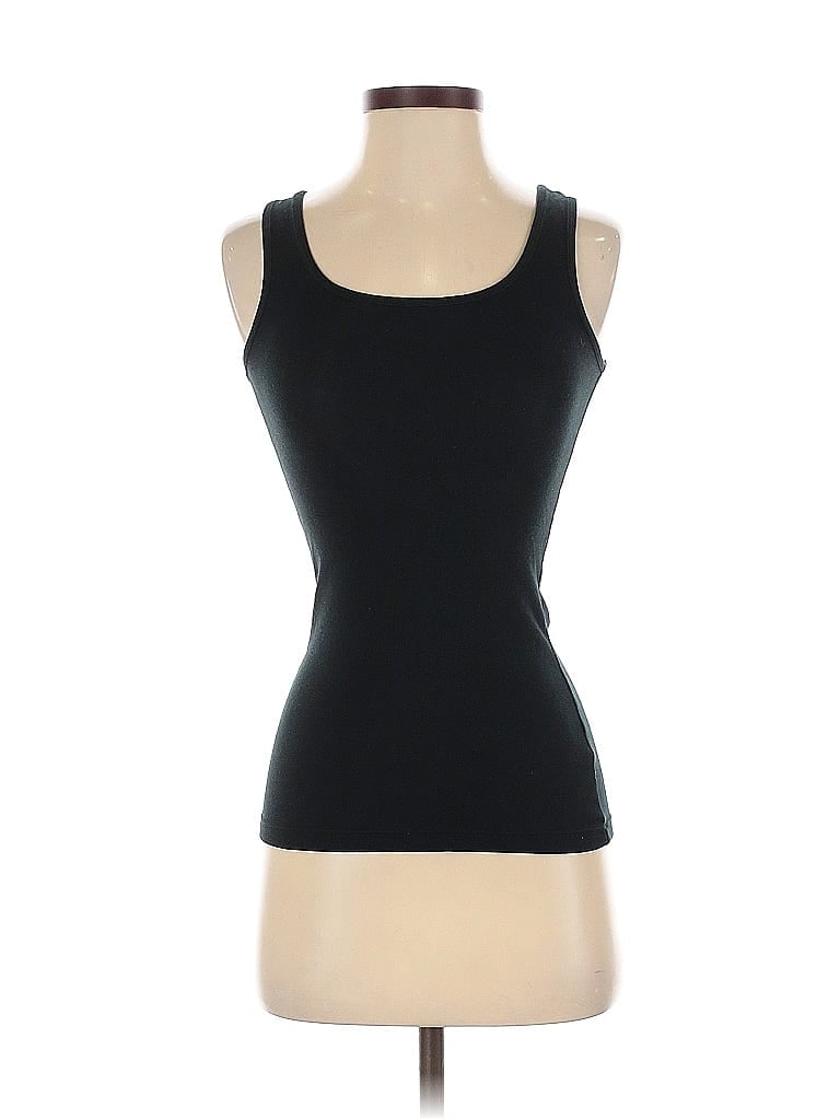 Pre-owned Mossimo Tank Top Black Strapless Neckline Tops