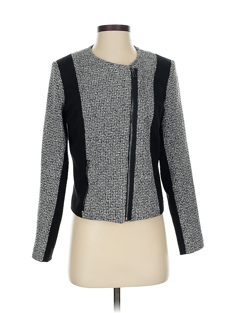 Pre-owned T Tahari Blazer Jacket In Black