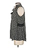 Atina Cristina 100% Polyester Black Sleeveless Blouse Size XS - photo 5