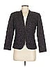 Albert Nipon 100% Acetate Tweed Gray Blazer Size 8 (petite) - photo 1