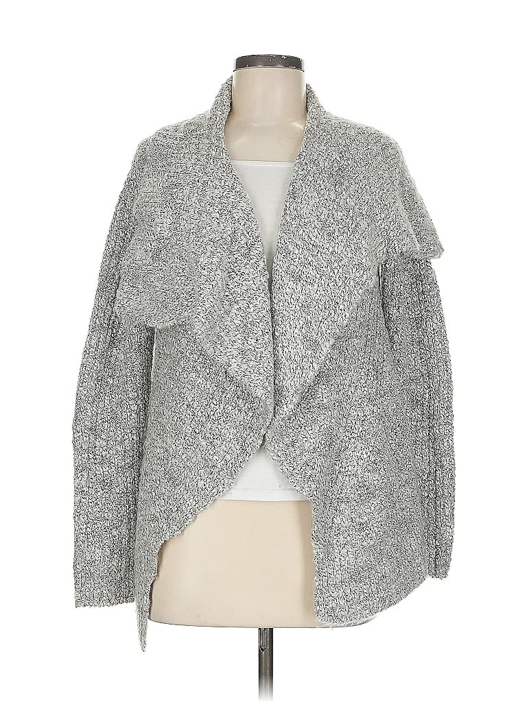 LOU & GREY Pre-owned Cardigan Sweater In Gray