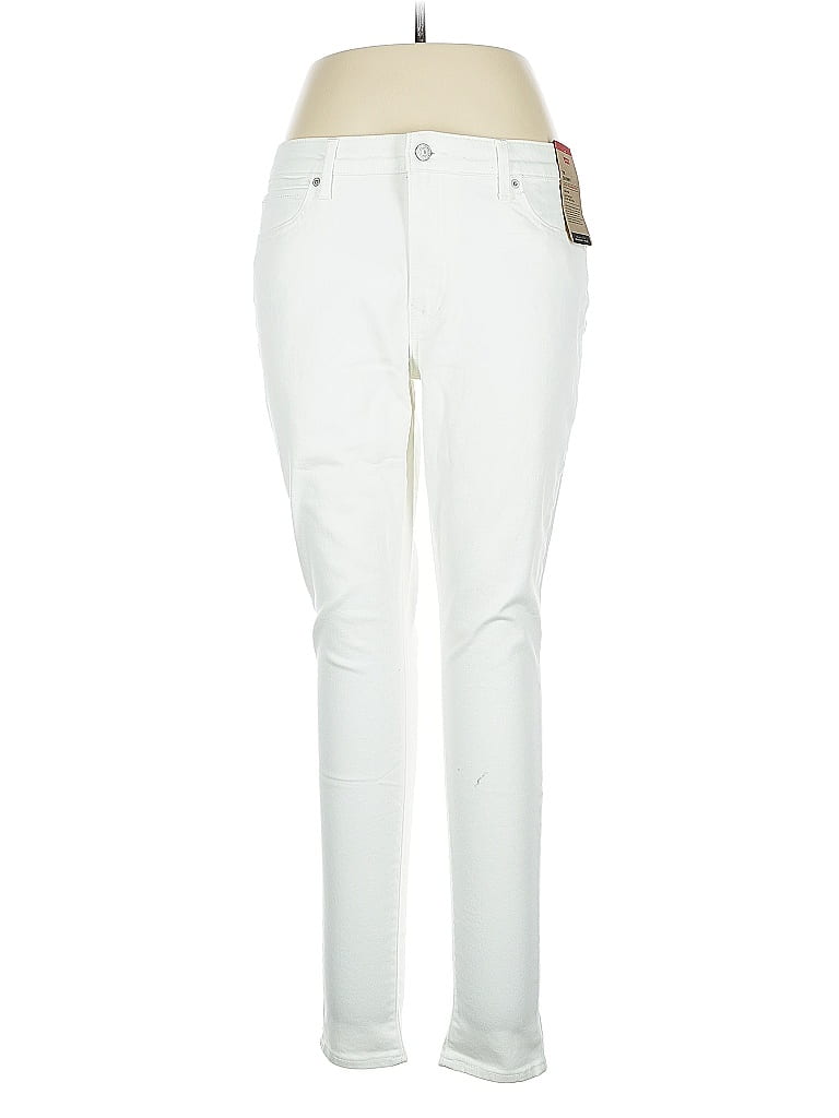 Pre-owned Levi's Jeans In White
