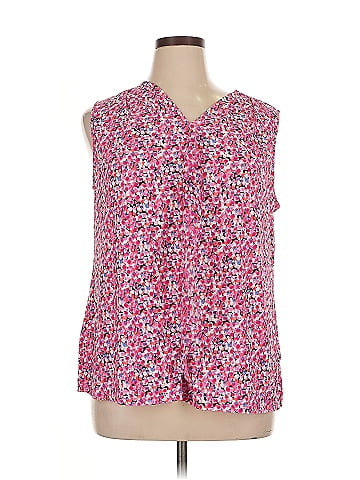 Roz & Ali Sleeveless Blouse (view 1)
