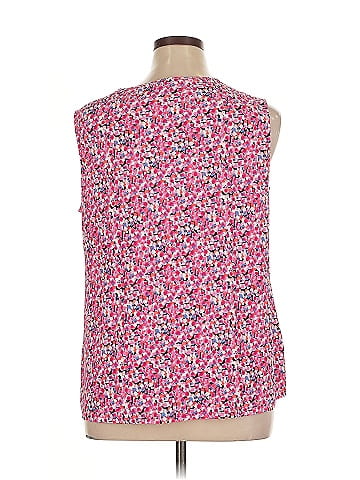 Roz & Ali Sleeveless Blouse (view 2)