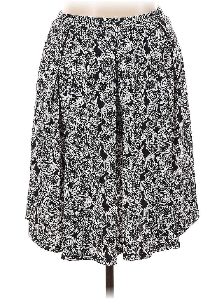 Pre-owned Lularoe Casual Skirt In Black