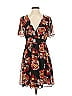 Madewell 100% Polyester Floral Black Cocktail Dress Size 2 - photo 1