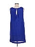 Cluny 100% Polyester Blue Casual Dress Size 6 - photo 2