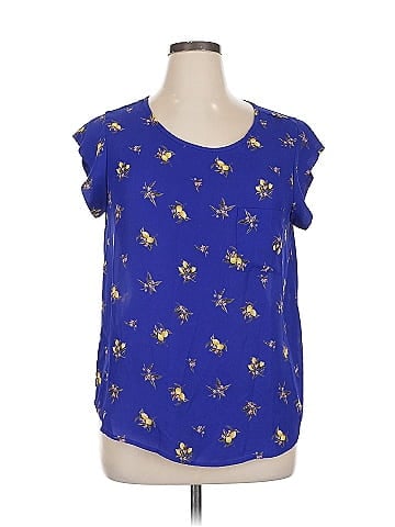 Alice Blue Short Sleeve Blouse (view 1)