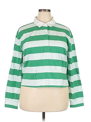 On 34th Long Sleeve Polo (view 1)