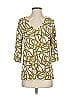 MICHAEL Michael Kors Green 3/4 Sleeve Blouse Size S - photo 1
