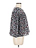 Gap Black 3/4 Sleeve Blouse Size L - photo 4