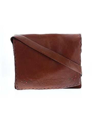 Fossil Leather Messenger (view 1)