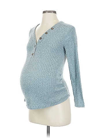 Isabel Maternity Long Sleeve Top (view 1)