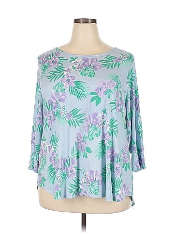 Ruby Rd. 3/4 Sleeve Top (view 1)