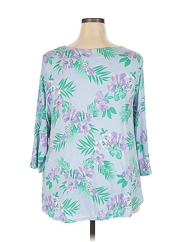 Ruby Rd. 3/4 Sleeve Top (view 2)