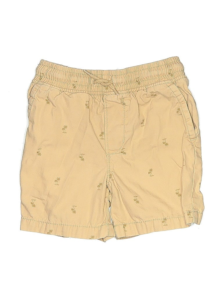 Pre-owned Oshkosh B'gosh Kids' Khaki Shorts In Gold
