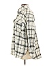 H&M 100% Polyester Ivory Coat Size XS - photo 5