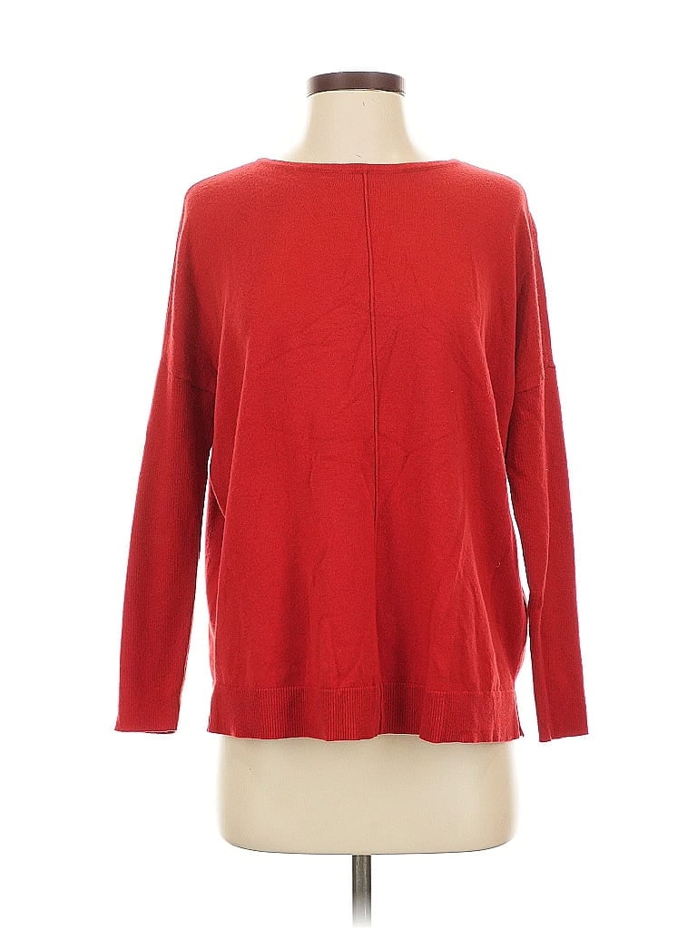 CHICO'S Pre-owned Pullover Sweater In Red