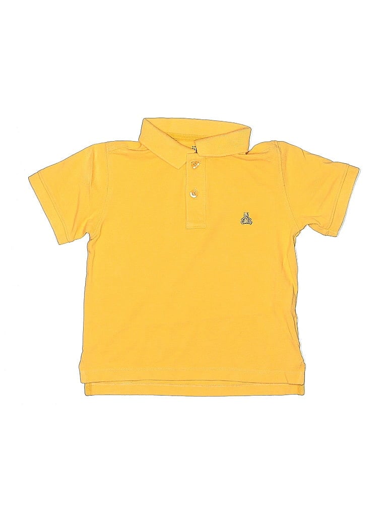 Pre-owned Baby Gap Kids' Short Sleeve Top Yellow Tops