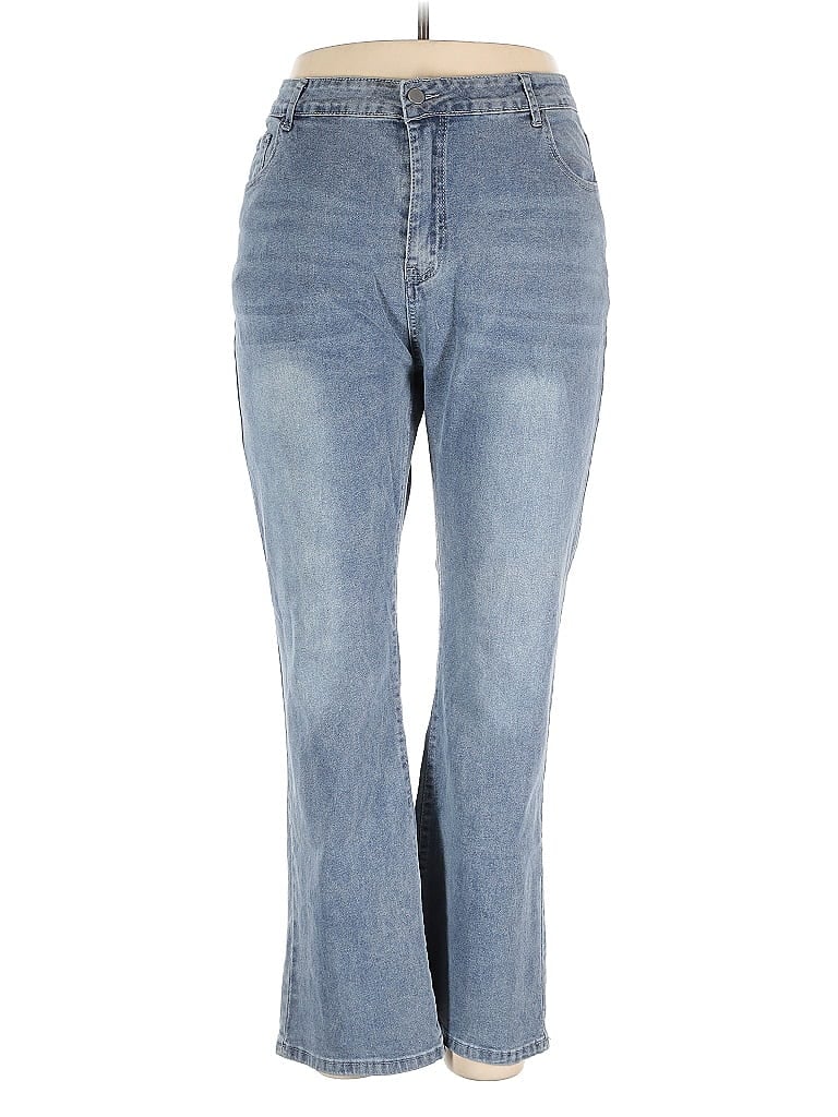 Pre-owned Unbranded Jeans In Blue