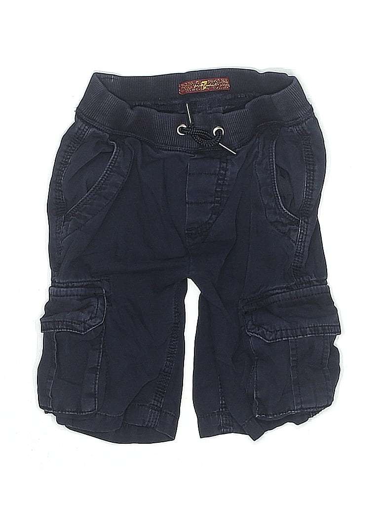 7 FOR ALL MANKIND Pre-owned Kids' Cargo Shorts In Blue