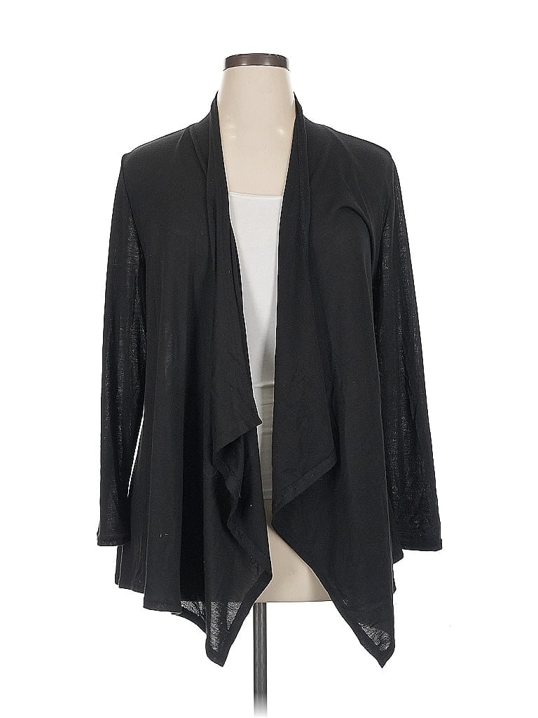 Pre-owned Rags And Couture Cardigan Sweater In Black