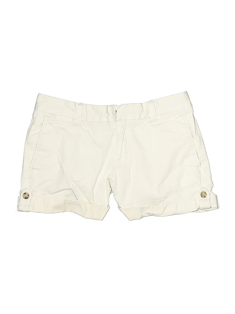 Click to view more detailed imagery on our partner's website Pre-owned Banana Republic Khaki Shorts In White
