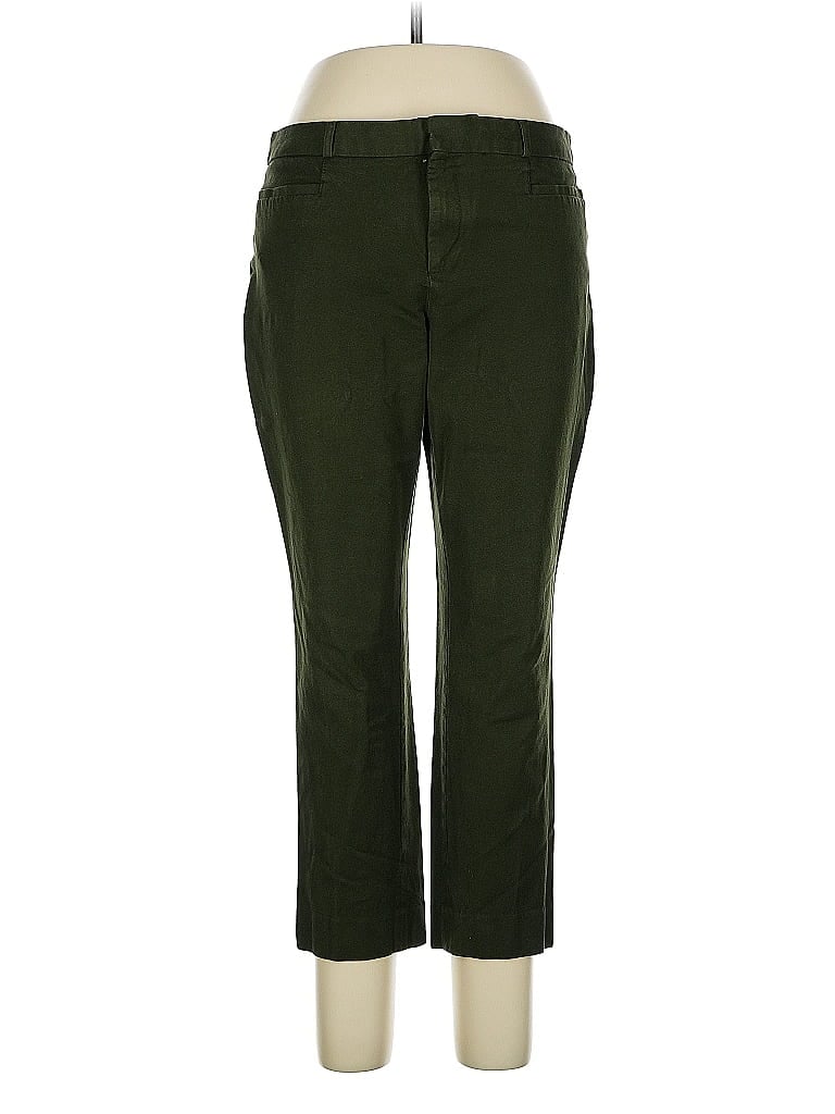 Pre-owned Banana Republic Factory Store Casual Pants In Green