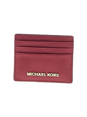 MICHAEL Michael Kors Leather Card Holder (view 1)