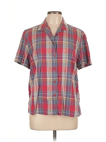 Jones New York Sport Short Sleeve Button-Down Shirt (view 1)
