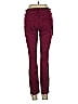 Express Jeans Color Block Burgundy Jeans Size 2 - photo 2