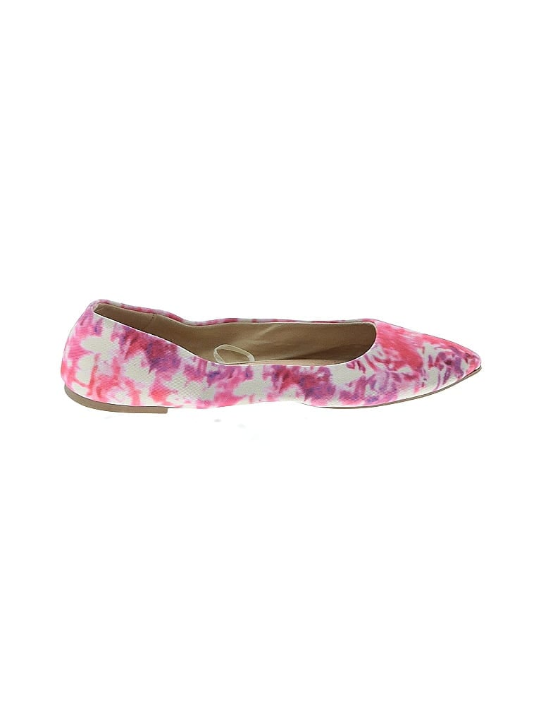 Pre-owned Serra Flats In Pink