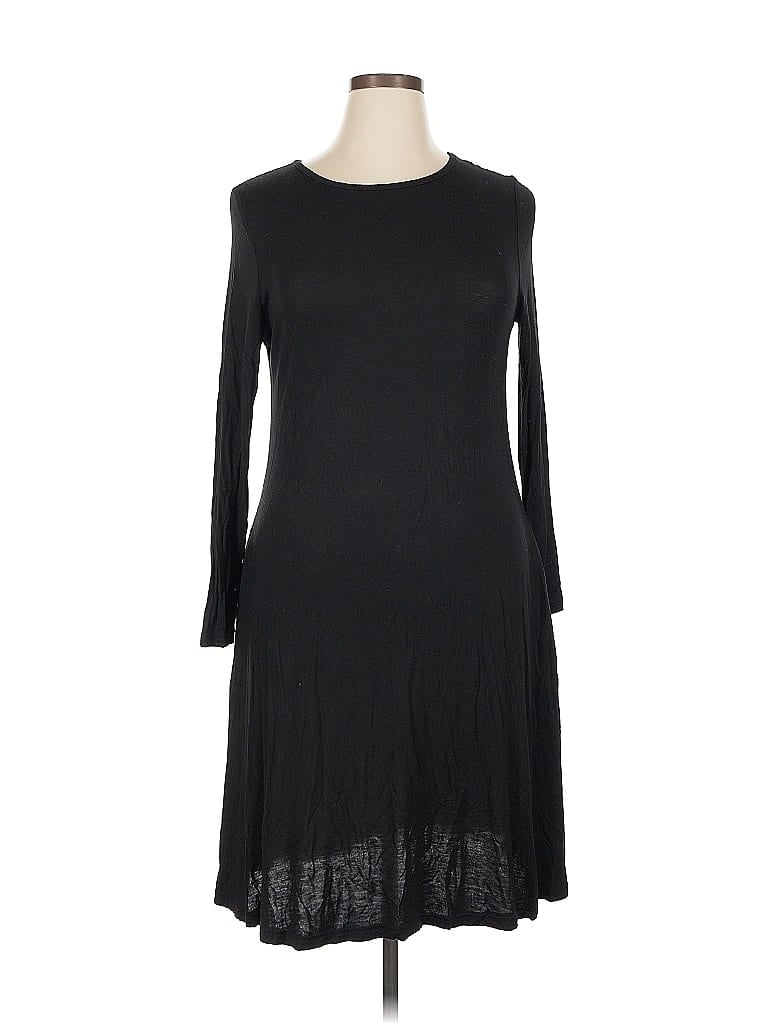 Pre-owned Assorted Brands Casual Dress In Black