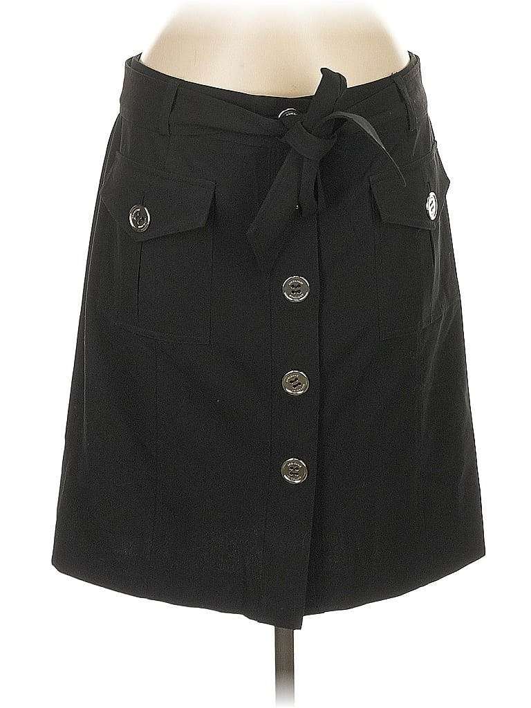 Pre-owned Adrienne Vittadini Casual Skirt In Black