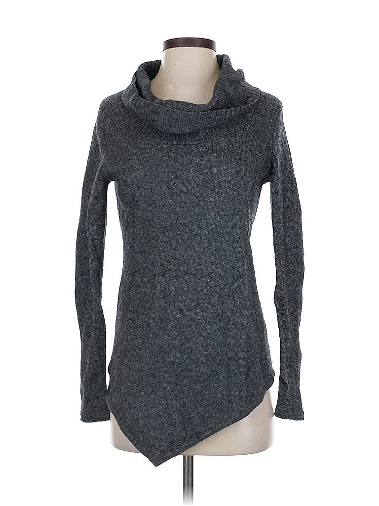 EXPRESS Pre-owned Turtleneck Sweater In Gray