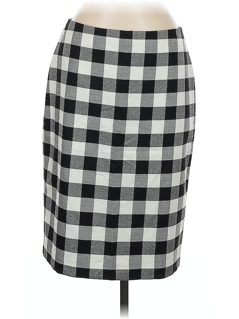 Pre-owned Ann Taylor Factory Formal Skirt In Gray