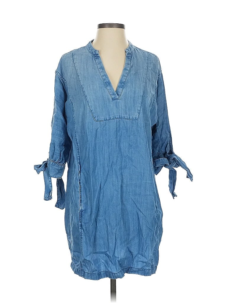 Pre-owned Lou & Grey Casual Dress In Blue