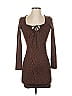 Zara Brown Casual Dress Size S - photo 1