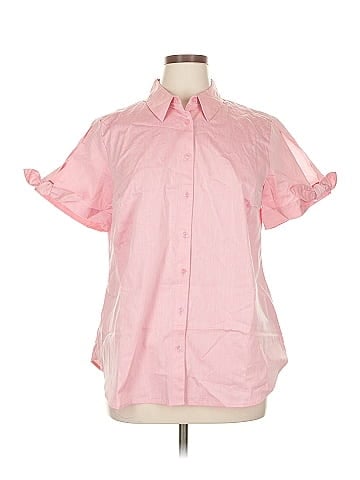 Roz & Ali Short Sleeve Blouse (view 1)