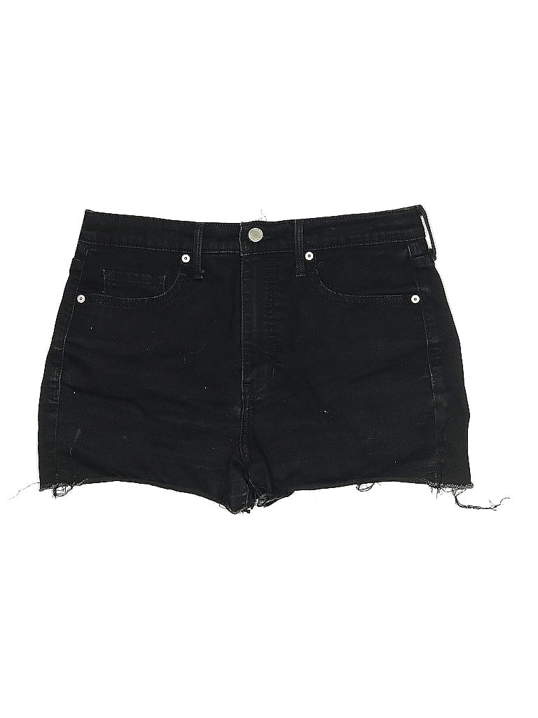 Click to view more detailed imagery on our partner's website Pre-owned Banana Republic Denim Shorts In Black