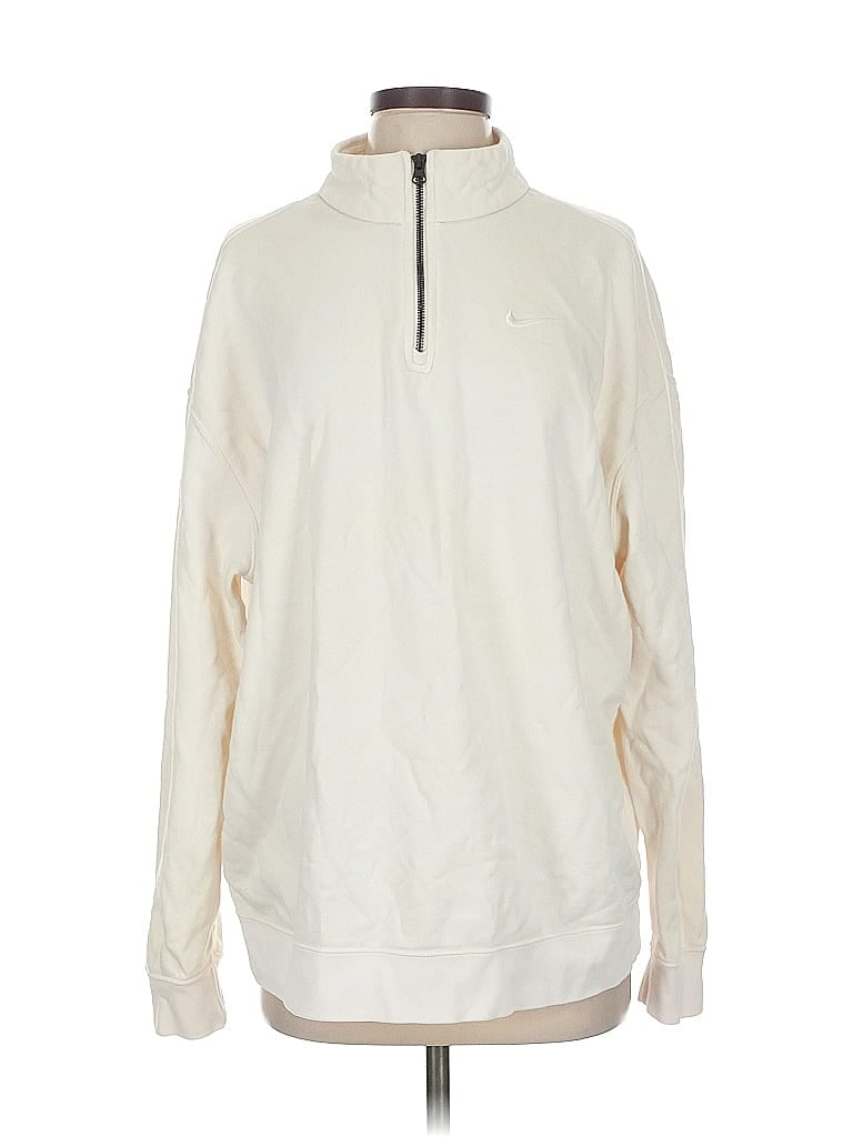 Pre-owned Nike Sweatshirt In White